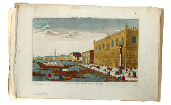 VUES D'OPTIQUE - Lot de 10 gravures XVII