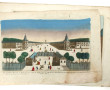 VUES D'OPTIQUE - Lot de 10 gravures XVII