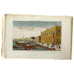 VUES D'OPTIQUE - Lot de 10 gravures XVII