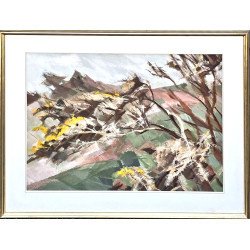 Jean LE MERDY (1928-2015) "Paysage au ge