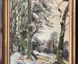 Gaston SEBIRE (1920-2001) "Fin de neige 