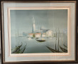 Louis LAMARQUE (1912-1991) "Vue de Venis