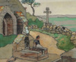 Raoul GUINET (1813-1894) "Chapelle en Fi