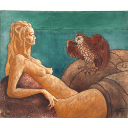 Jacques CORTELLARI (1942-2002) "Femme-Am