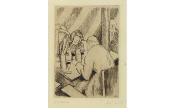 Louis Robert ANTRAL (1895-1939) - "Scène