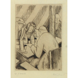 Louis Robert ANTRAL (1895-1939) - "Scène