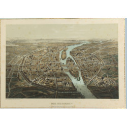 "Paris sous François 1er", gravure XIXèm