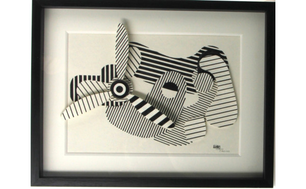 Dominique GRELLIER (Xxème) "Composition 
