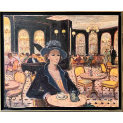Valérie SCHNEIDER (Xxème) "Le Bar de l'h
