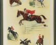 Jean RIVET (Xxème) "Sauts d'obstacle", g