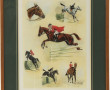 Jean RIVET (Xxème) "Sauts d'obstacle", g