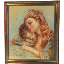 Ecole Xxème "Jeune fille et jeune garçon