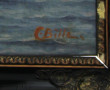 C.BILLE (Xxème) "Marine par mer calme", 