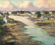 Gaston POTTIER (1885-1980) "Le port Rhu,