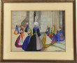 Suzanne GUEGUEN (1900-1979) "Sortie d'ég