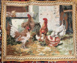 "Les poules de la basse-cour". Tenture 7