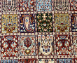 Tapis persans Bakhtiari en laine points 