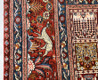 Tapis persans Bakhtiari en laine points 