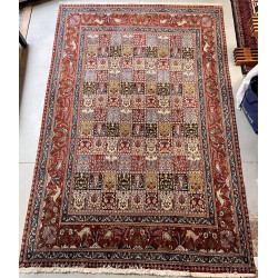 Tapis persans Bakhtiari en laine points 
