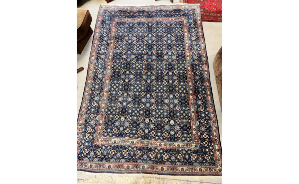 Beau tapis persan de type Kashan en lain