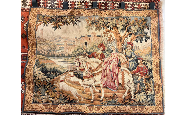 "La tapisserie à la chasse royale". Par 