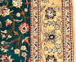 Tapis en laine et soie à décor central d
