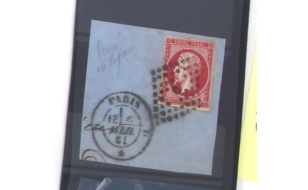 FRANCE - 80 c Empire non dentelé YT17b 