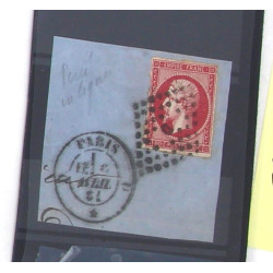 FRANCE - 80 c Empire non dentelé YT17b 