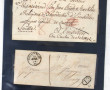 PREPHILATELIE - 2 lettres: lettre avec c