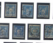 FRANCE type Sage - Ensemble de 28 timbrs