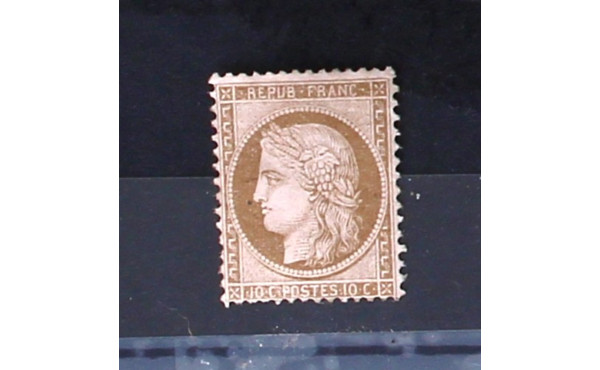 FRANCE - IIIe Rep - 1873 - Cérès 10 c br
