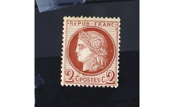 FRANCE - IIIE Rep -1872 - Cérès 2 c roug