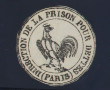 PRISON POUR DETTES - Rare cachet adminsi