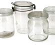 Lot de bocaux en verre