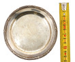 Dessous de bouteille en argent, poinçon 
