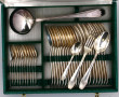 SFAM - Ménagère en métal argenté style m