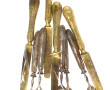 5 fourchettes à huîtres anciennes en mét