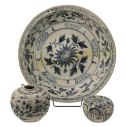 VIETNAM - Lot de 3 pièces anciennes en c