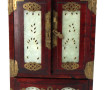 CHINE Xxème - Serre-bijoux en bois et la
