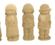 5 figurines enfantines, sculptures de Ma