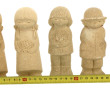 5 figurines enfantines, sculptures de Ma