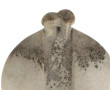 "Couple", sculpture moderniste de Marbel