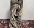 Sculpture contemporaine "Couple enlacé",