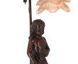 Lampe dans le goût de l'ancien en résine