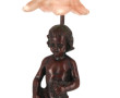 Lampe dans le goût de l'ancien en résine