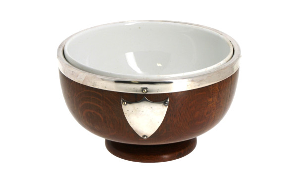 Originale coupe sur talon en bois et mét