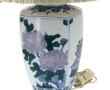 CHINE - Vase en porcelaine monté en lamp