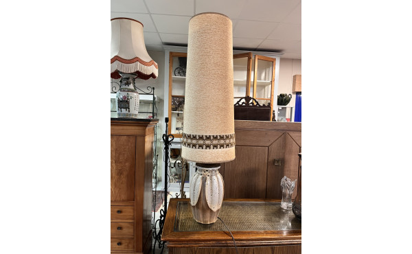 Pied de lampe en céramique allemande ave