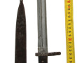 Baïonnette type Mauser pour l'armée port