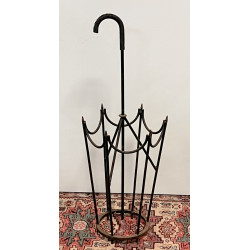 Porte-parapluie des années 50 en métal l